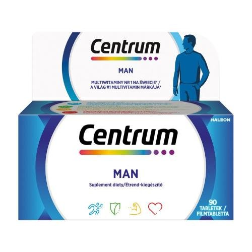 Suplement diety, Centrum MAN, 90 tabl. Centrum