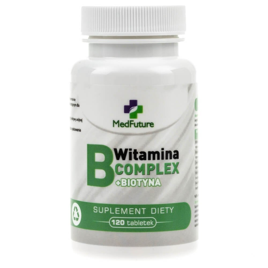 Suplement diety, MedFuture, Witamina B-Complex, 120 tab. MedFuture