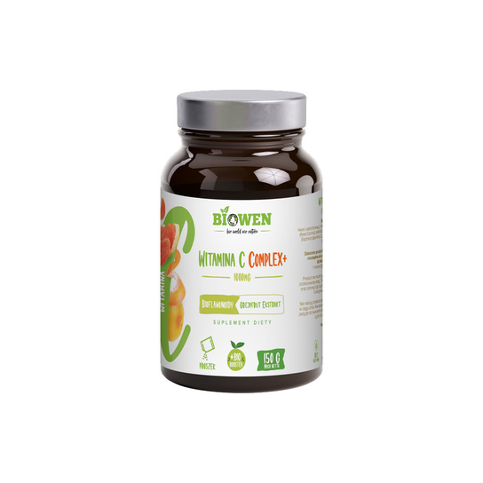 Suplement diety, Witamina C Complex + - 150g Hempking