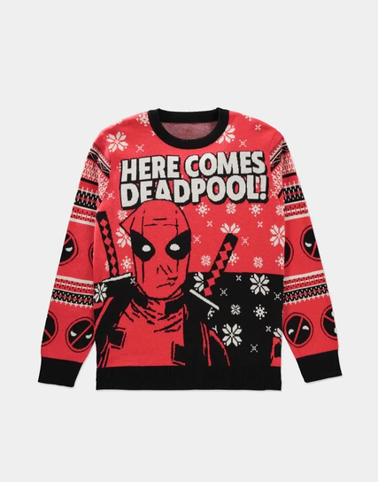 sweter świąteczny MARVEL - DEADPOOL-XL Inna marka
