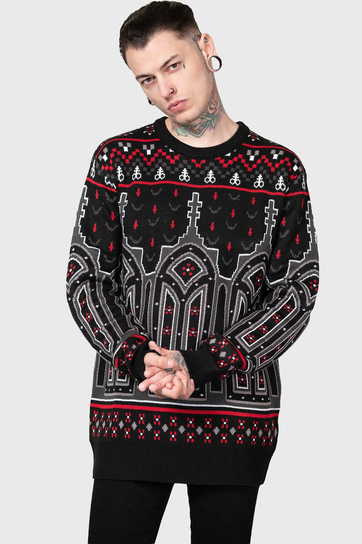 sweter unisex KILLSTAR - DEVIL ON MY BACK-S Inna marka
