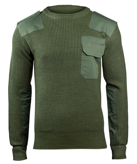 sweter WOJSKOWY BW PULLOVER OLIVE-S Inna marka