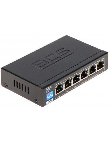 Switch PoE BCS-B-SP0402 6-PORTOWY BCS BASIC BCS