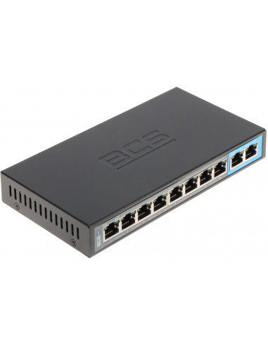 Switch PoE BCS-B-SP0802 10-PORTOWY BCS BASIC BCS