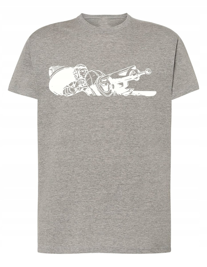 T-Shirt koszulka nadruk KARABIN DZIAŁKO r.5XL Inna marka
