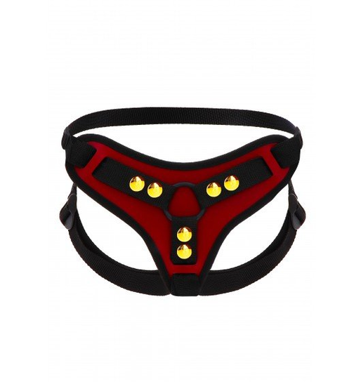 TABOOM STRAP-ON HARNESS RED Inna marka