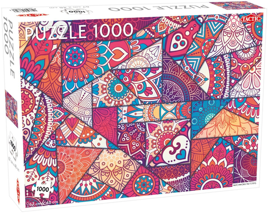 Tactic, puzzle, Patchwork Patterns , 1000 el. Tactic