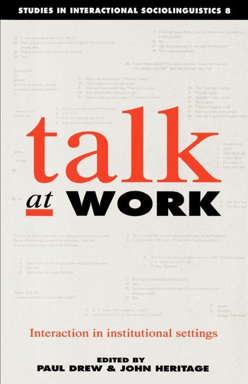 Talk at Work Drew/Heritage