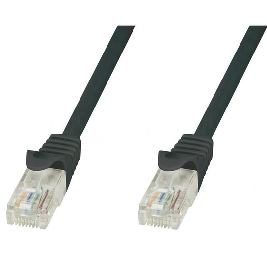 Techly Patchcord Cat.5e UTP CCA 5m czarny Techly