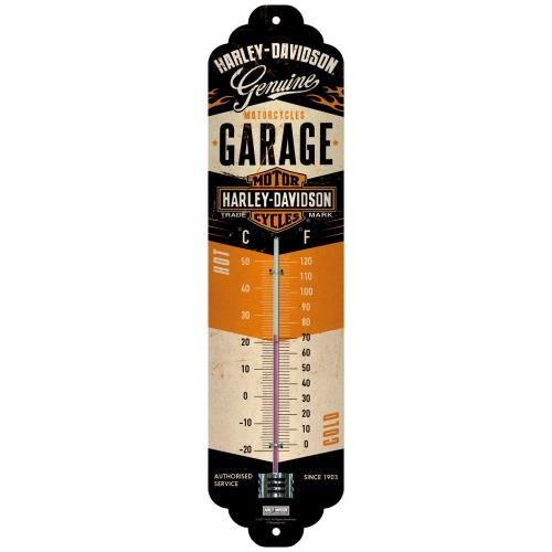 Termometr Harley-Davidson Garage Nostalgic-Art Merchandising