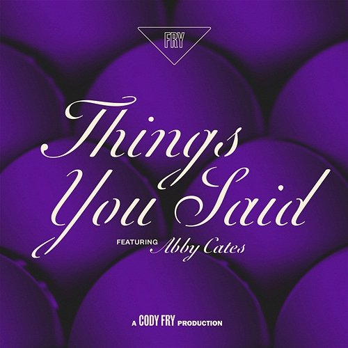 Things You Said Cody Fry feat. Abby Cates