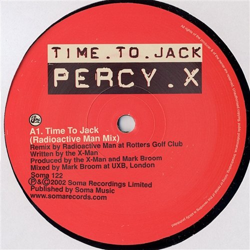 time to jack Percy X