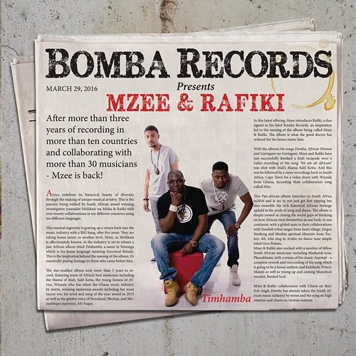 Timhamba Mzee, Rafiki