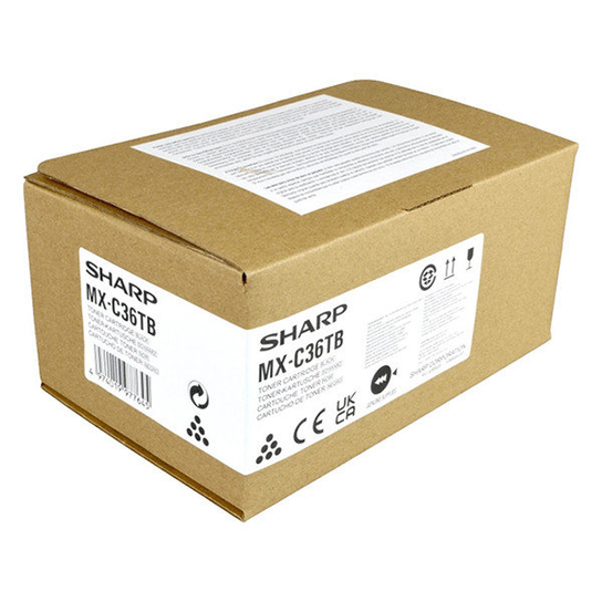Toner Sharp MX-C36TB K Oryg Sharp