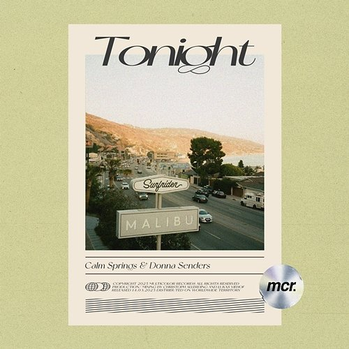 Tonight Calm Springs & Donna Senders