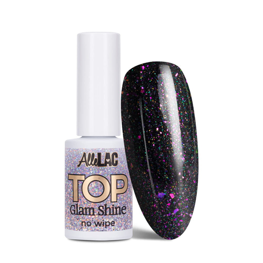 Top Glam Shine no wipe AlleLac Sparkle 7g AlleLac
