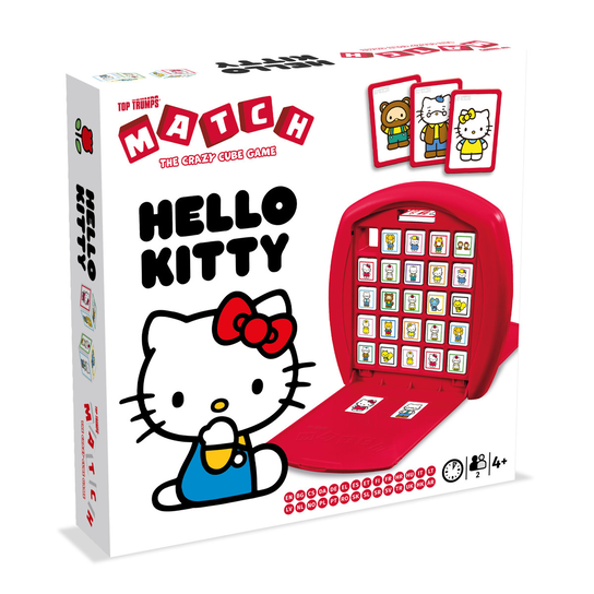 TOP TRUMPS Match Hello Kitty, gra rodzinna, Winning Moves Winning Moves
