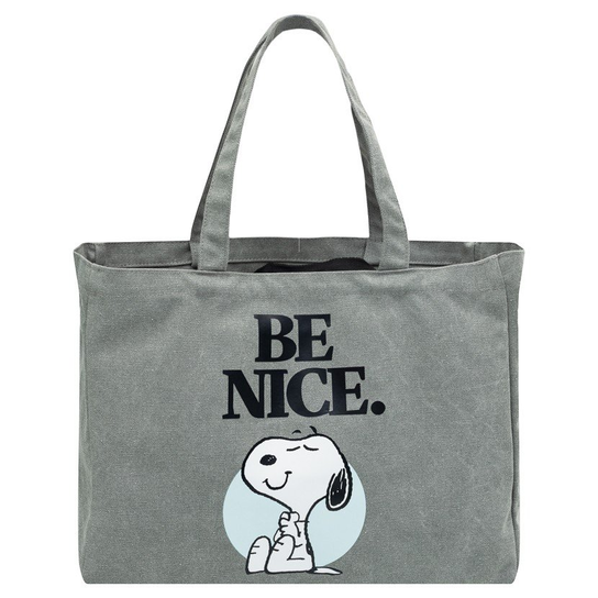 Torba na ramię, Snoopy, duża, szary Empik