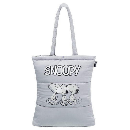 Torba na ramię, Snoopy, szara, duża Empik
