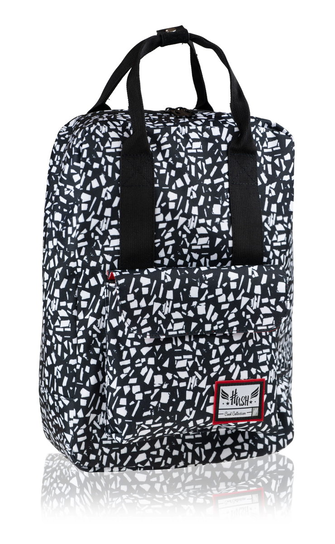Torba - Plecak 2w1 Black Terrazzo Hash Hash