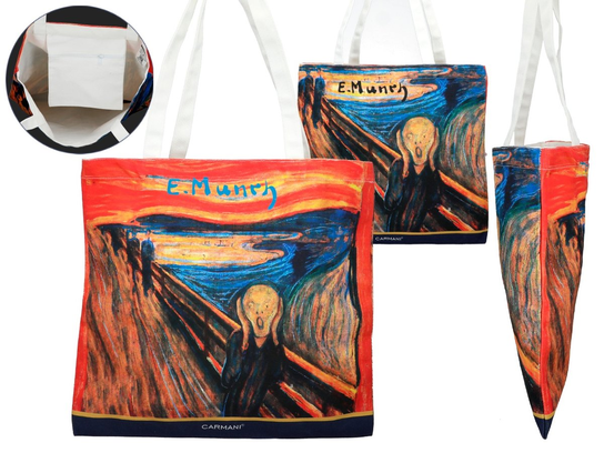 Torba płócienna - E. Munch, Krzyk (CARMANI) Carmani