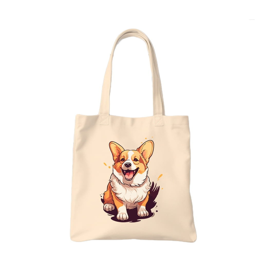 TORBA shopper "Corgi" Bawełniana Inna marka