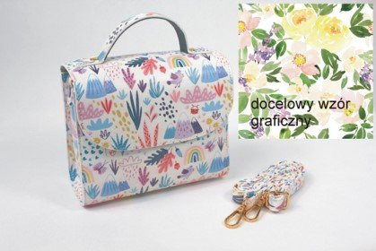 Torebka Flowers C6303 15x18x8 Modus