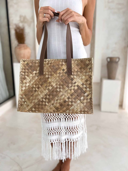 Torebka Shopper EMI BEŻ M BALI BALI