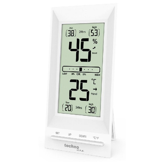 Ttechno Line, Ermometr / Higrometr Cyfrowy Ścienny Technoline Ws9129 Wall techno line