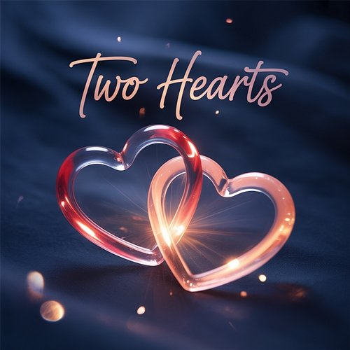 Two Hearts Night Red