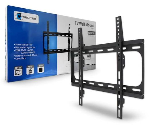 UCHWYT TELEWIZORA 26-55'' | CABLETECH UCH0151 Cabletech