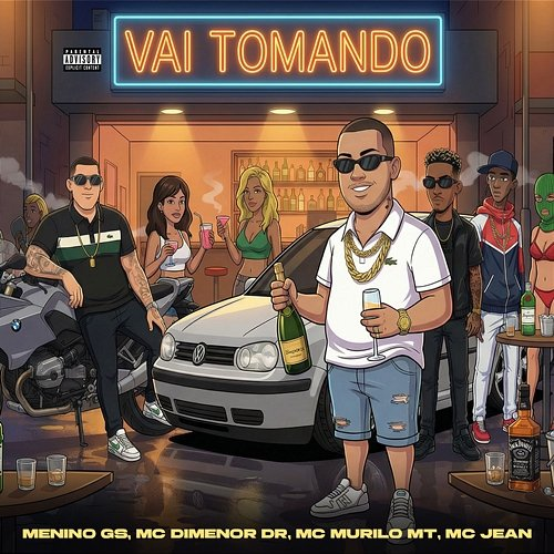 Vai Tomando Menino GS, Mc Dimenor DR, MC Murilo MT, Mc Jean
