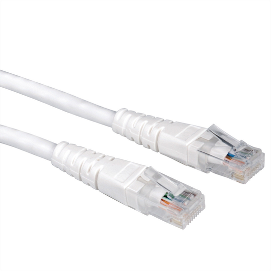 VALUE Patchkabel Cat.6 UTP (klasa E), biały, 10 m Value