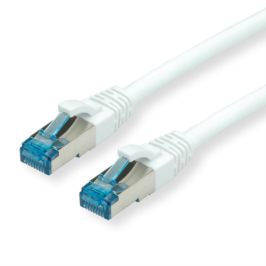 VALUE Patchkabel Kat.6A (Class EA) S/FTP (PiMF), LSOH, wit, 10 m Value