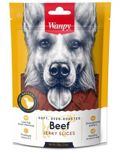 Wanpy Beef Jerky Slices 100G wanpy