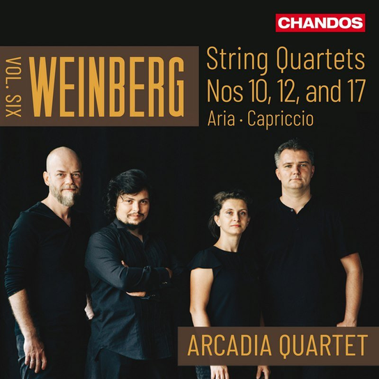 Weinberg: String Quartets, vol. 6 Arcadia Quartet