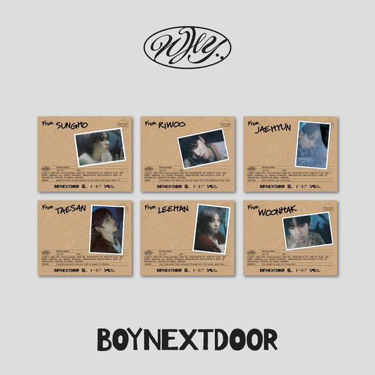 Why.. (General Market - Letter Version) Boynextdoor