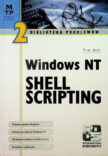 Windows Nt Shell Scripting Hill Tim