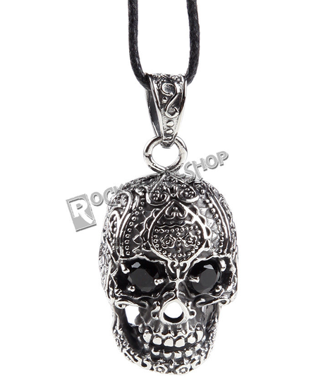 wisior BLACK EYED SKULL Inna marka