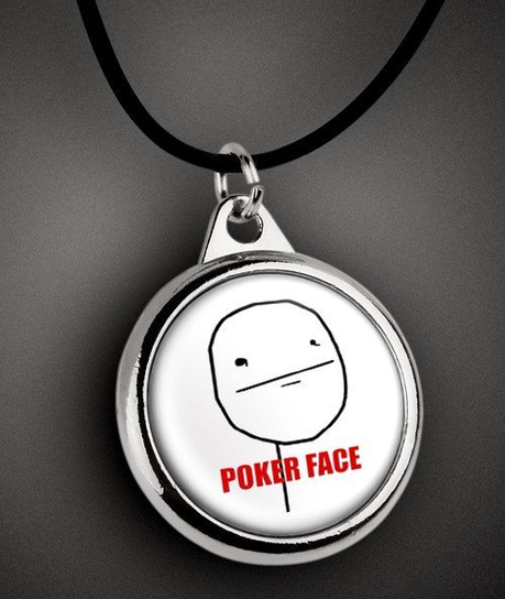 wisior POKER FACE Inna marka