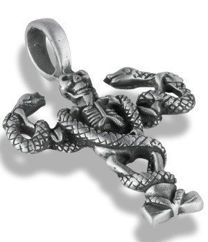 wisior SKULL & SNAKES (PP4502) Inna marka