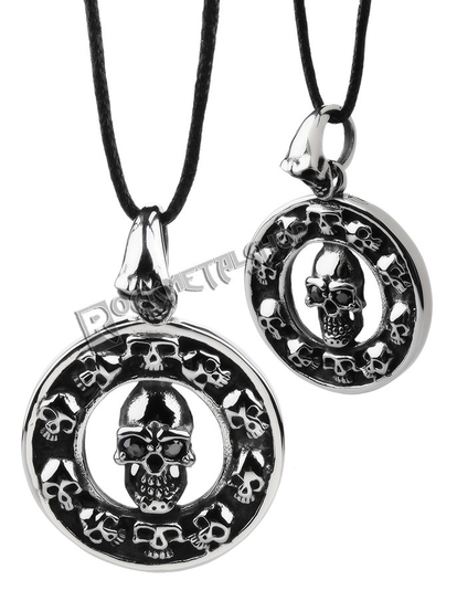 wisior SKULLS IN CIRCLE Inna marka