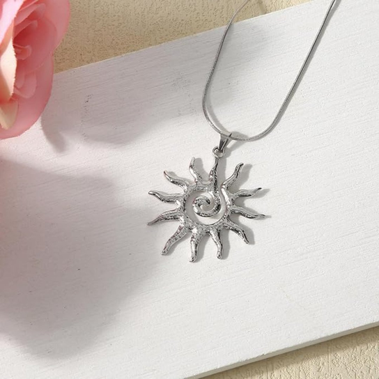 Wisiorek Solar Flow Silver Orvella