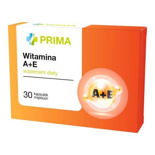 Witamina A + E Prima 30 kapsułek Inna marka