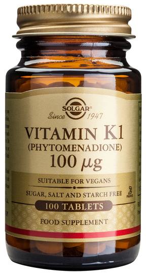 Witamina K1 100mcg 100tabletek Solgar