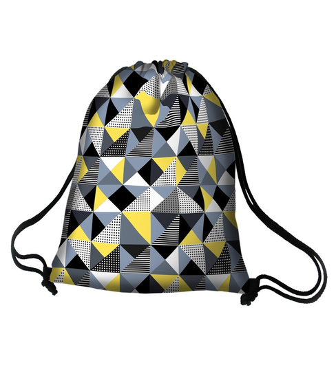 Worek - Plecak Melange yellow Bertoni