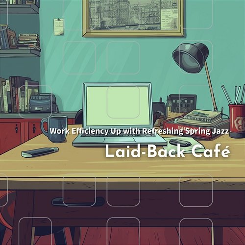 Work Efficiency Up with Refreshing Spring Jazz Laid-Back Café