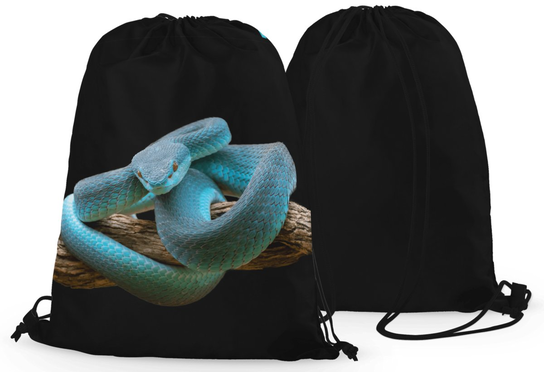 Worko-plecak wąż Trimeresurus insularis 5made