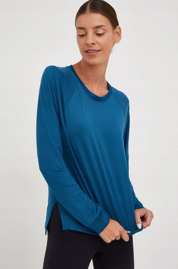 WRANGLER LS PERFORMANCE TEE BLUE W7UGDUB20 L Wrangler