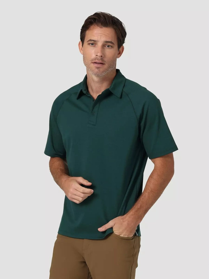 WRANGLER SS PERFORMANCE POLO PINE WA7HETG50 S Wrangler